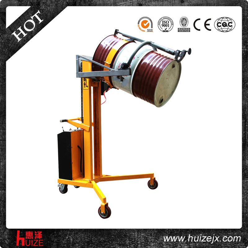 半電動(dòng)油桶車（直角腿，夾鐵桶翻轉(zhuǎn)）