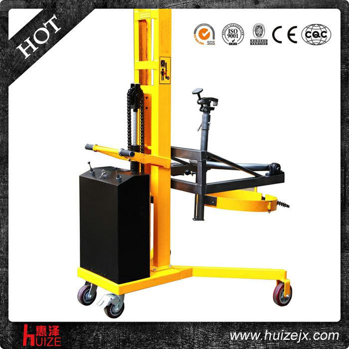 半電動油桶車（直角腿，夾鐵桶翻轉(zhuǎn)）2