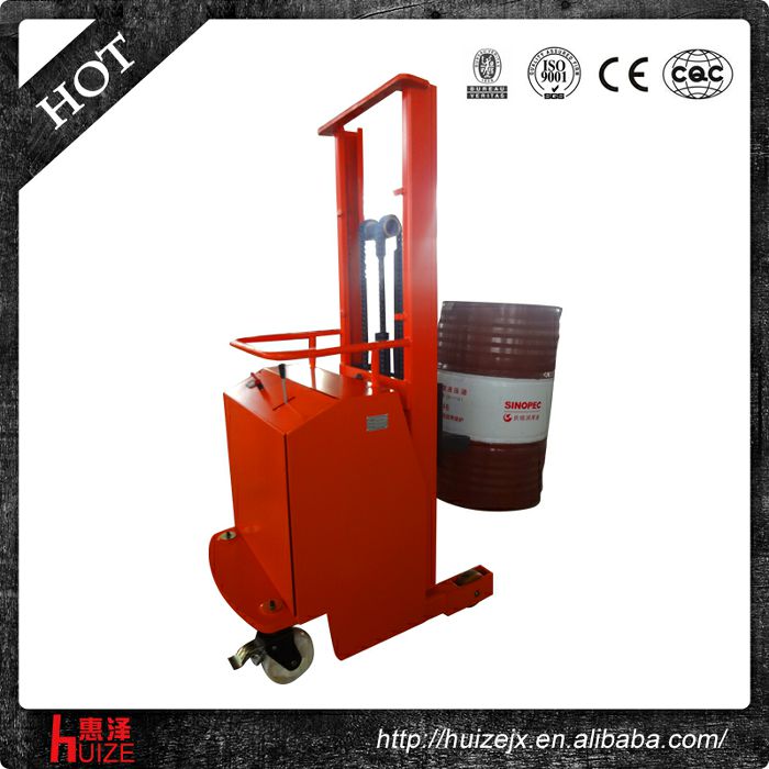 半電動(dòng)配重油桶車（無底腿,只堆垛，不翻轉(zhuǎn)）
