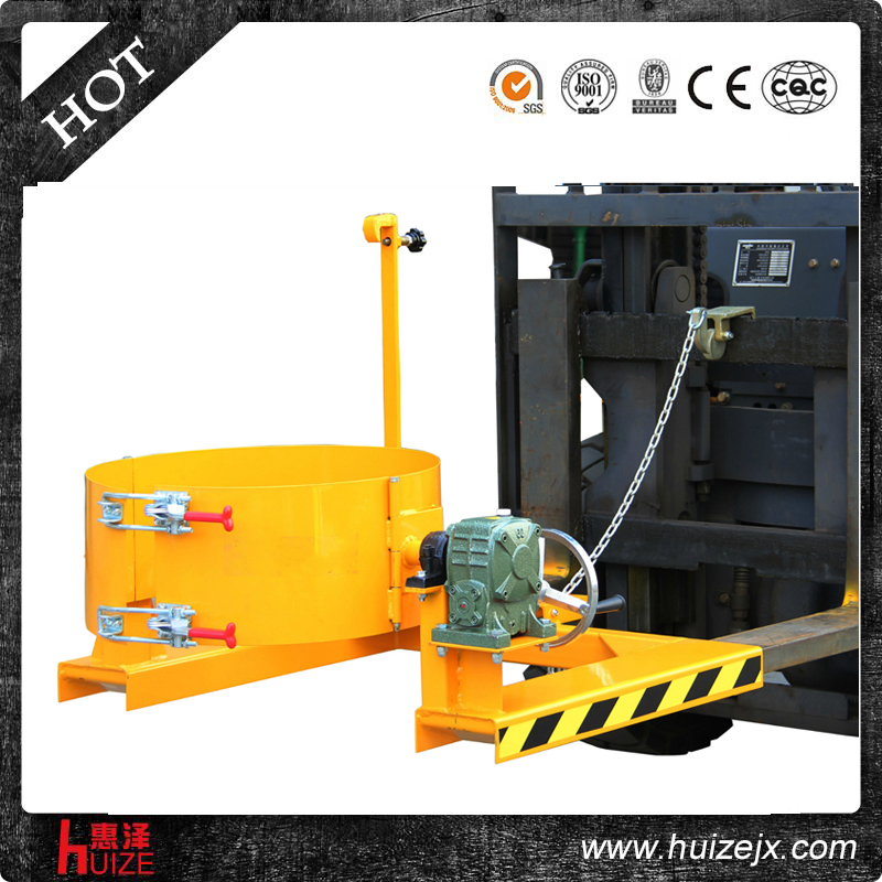 叉車專用倒桶機具（塑鐵桶，手翻轉(zhuǎn)）