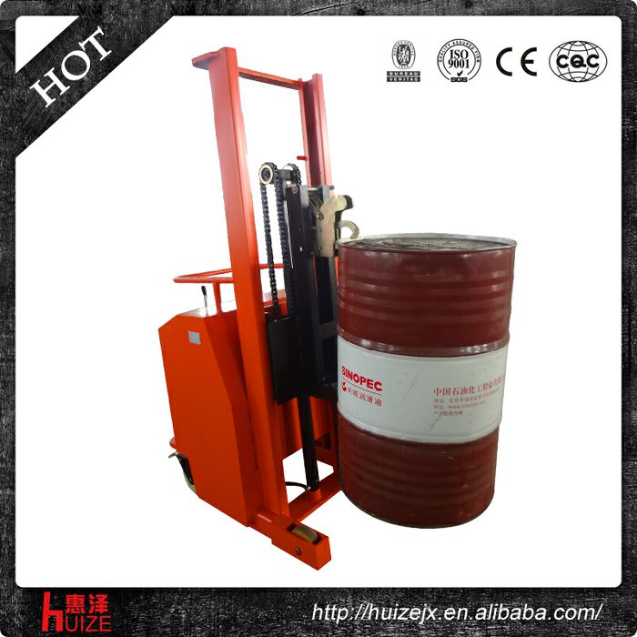 半電動(dòng)配重油桶車（無底腿,只堆垛，不翻轉(zhuǎn)）
